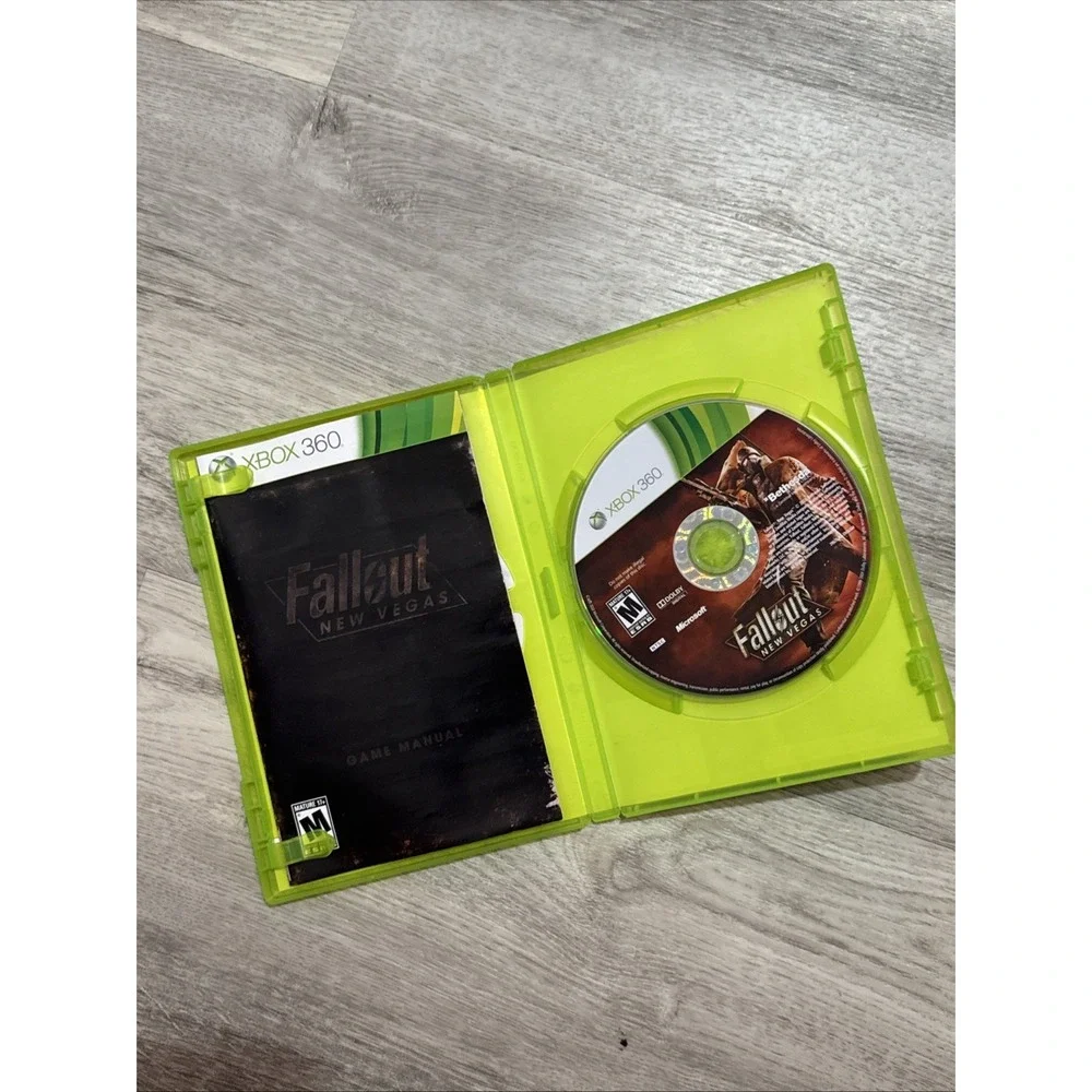 Fallout New Vegas Xbox 360 Complete W/ Manual CIB Tested